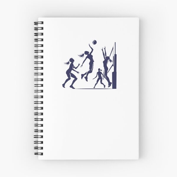 Item preview, Dynamic volleyball players in action designed and sold by KolbaVison.