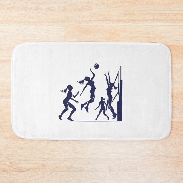 Item preview, Dynamic volleyball players in action designed and sold by KolbaVison.