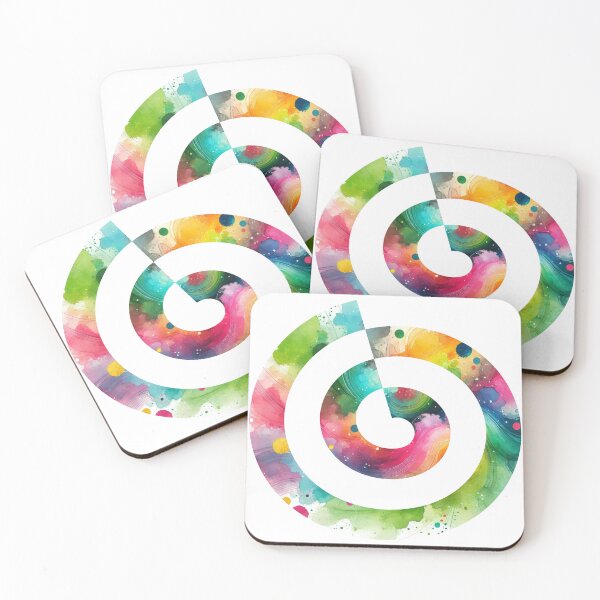 Item preview, Amazing Colorful Spiral, Unique designed and sold by villacreativa.