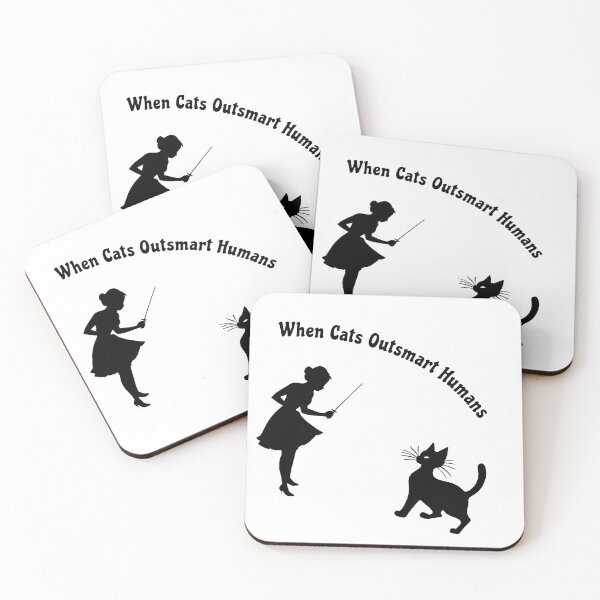 Item preview, When Cats Outsmart Humans designed and sold by Art-Sarcasm.