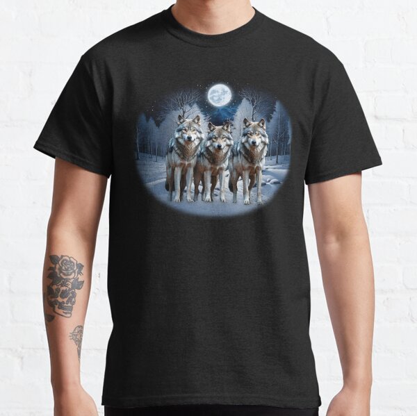 Item preview, Winter Wolves Under the Moonlight designed and sold by Digital Artlet.