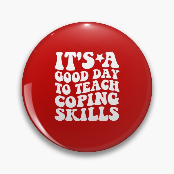 Item preview, It's A Good Day To Teach Coping Skills designed and sold by DesignDenDo ⭐⭐⭐⭐⭐.