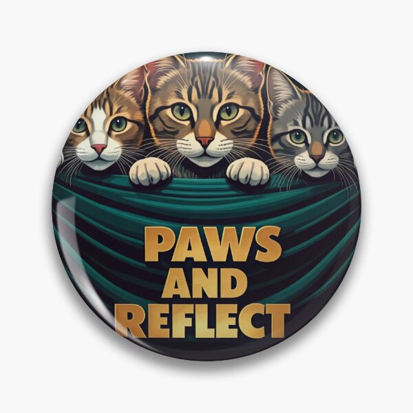 Item preview, Paws and Reflect: The Cat's Guide to Reflection designed and sold by CreativeMoo82.