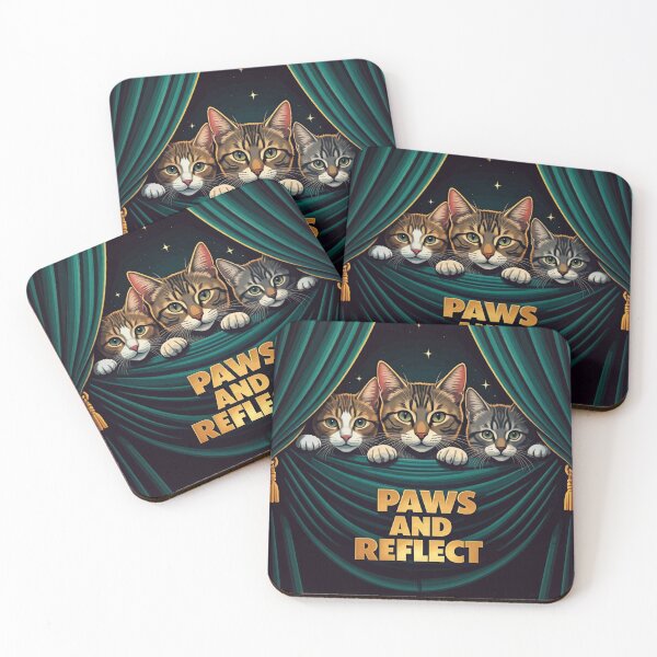 Item preview, Paws and Reflect: The Cat's Guide to Reflection designed and sold by CreativeMoo82.