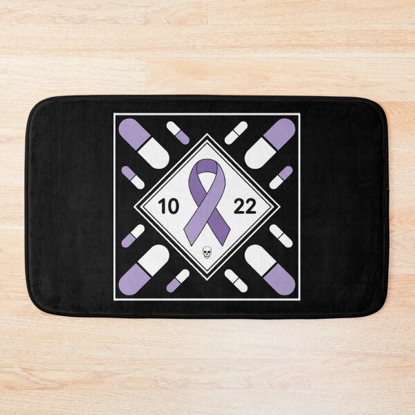 Item preview, Awareness Ribbon With Oct 22 Date - Fluoroquinolone Toxicity & Pills Graphic Tee designed and sold by BLZART.