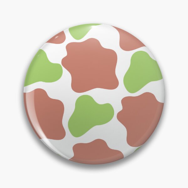 Item preview, The Blobby Pattern Green and Brown designed and sold by tranquil-haven.