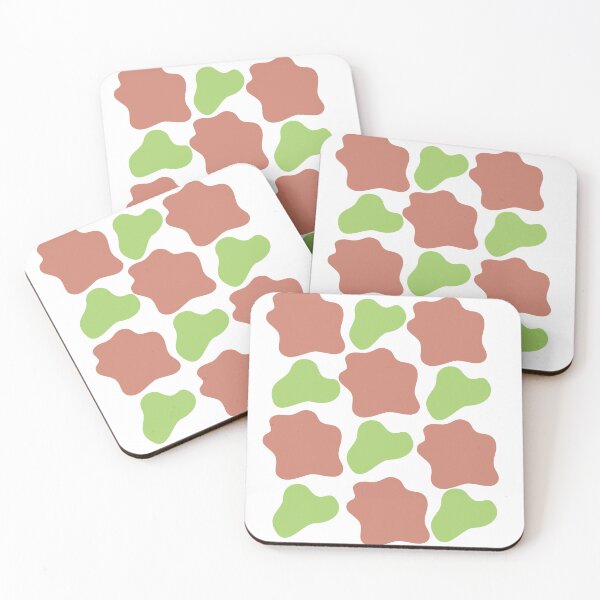 Item preview, The Blobby Pattern Green and Brown designed and sold by tranquil-haven.
