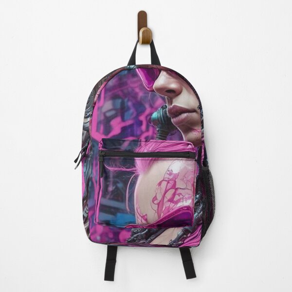 Item preview, Cyberpunk Operative in Pink - Sci Fi Art concept designed and sold by Delerat7.