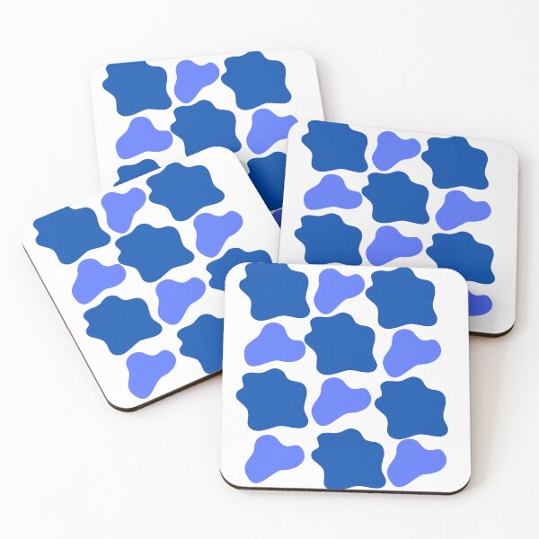 Item preview, The Blobby Pattern Blue designed and sold by tranquil-haven.