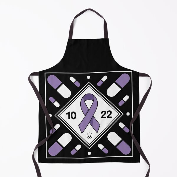 Item preview, Awareness Ribbon With Oct 22 Date - Fluoroquinolone Toxicity & Pills Graphic Tee designed and sold by BLZART.