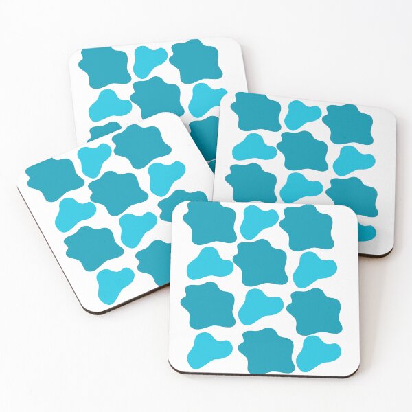 Item preview, The Blobby Pattern Turquoise designed and sold by tranquil-haven.
