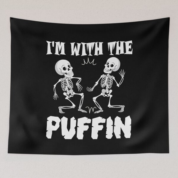 Item preview, I'm With Puffin Bird Couple Matching Halloween Costume  designed and sold by NNStoreFreiburg.