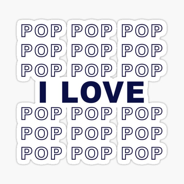 "I LOVE POINT O'PINES" Sticker by TaskMe Redbubble