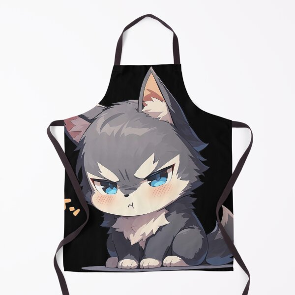 Item preview, Scowling Chibi Wolf designed and sold by A-Artistries.