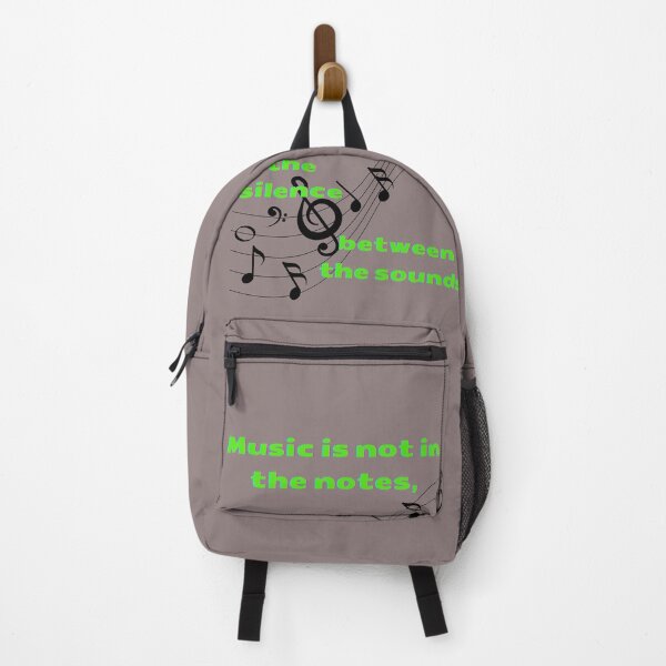 Item preview, Music is not in the notes, but in the silence between the sounds, music designed and sold by AccessibleShop.