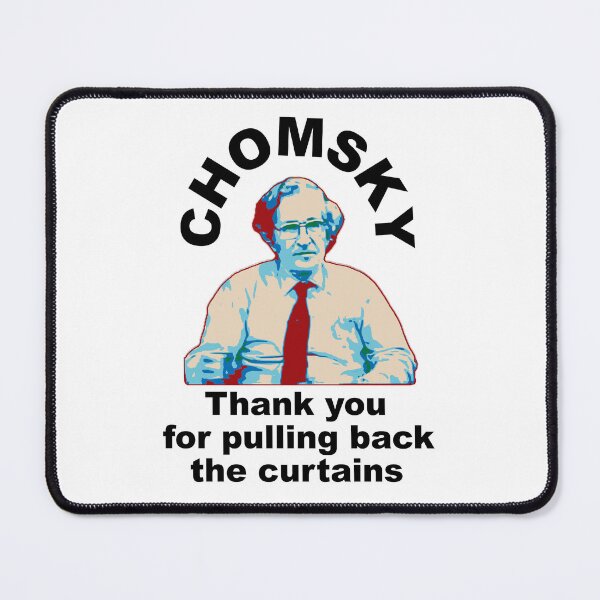 Item preview, Chomsky Pulling back the curtains designed and sold by DJVYEATES.