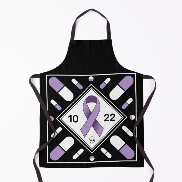 Item preview, Awareness Ribbon With Oct 22 Date - Fluoroquinolone Toxicity & Pills Graphic Tee designed and sold by BLZART.