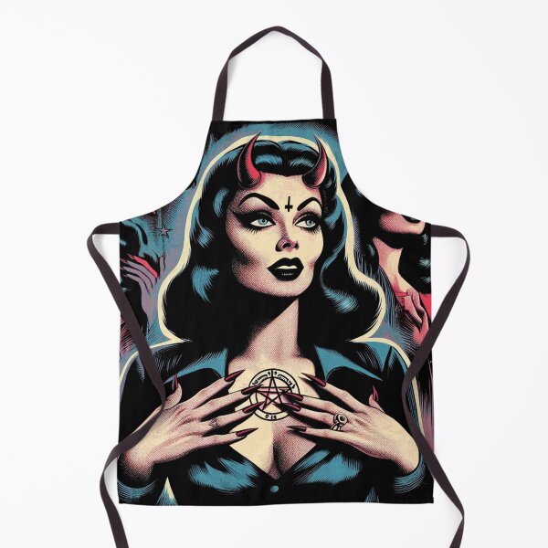 Item preview, Hot Devil Woman designed and sold by PulpVintage.