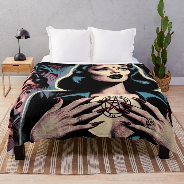Item preview, Hot Devil Woman designed and sold by PulpVintage.