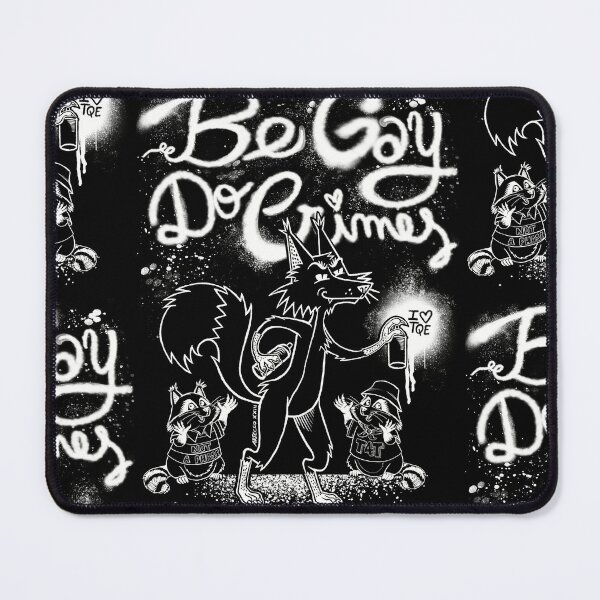 Item preview, Be Gay Do Crimes designed and sold by ArteccoShop.