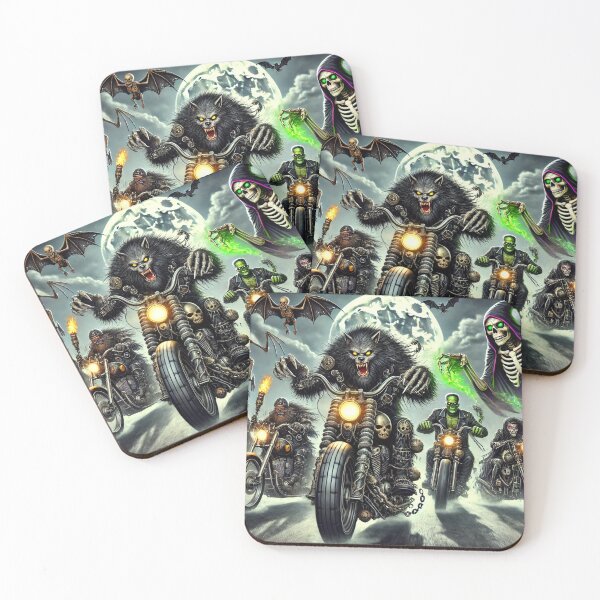 Aperçu de l'œuvre Motocyclette Monster créée et vendue par FanciMerch.