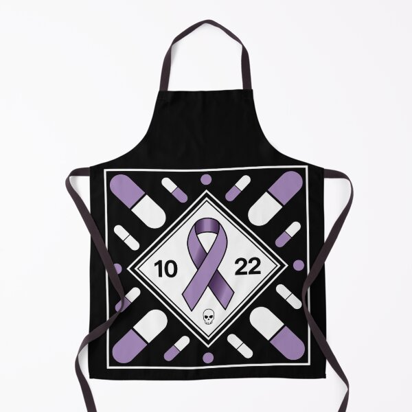 Item preview, Awareness Ribbon With Oct 22 Date - Fluoroquinolone Toxicity & Pills Graphic Tee designed and sold by BLZART.