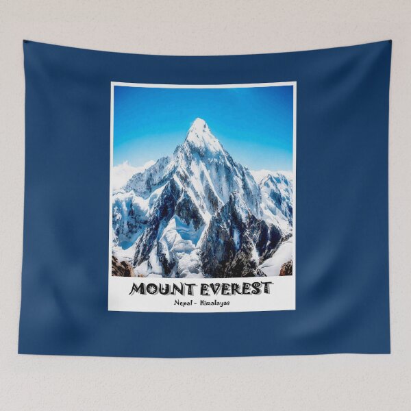 Item preview, Mount Everest Nepal Himalayas Travel and Tourism Advertising Print designed and sold by posterbobs.