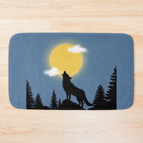 Item preview, Lone Wolf Howling at the Moon designed and sold by ShirtSensations.