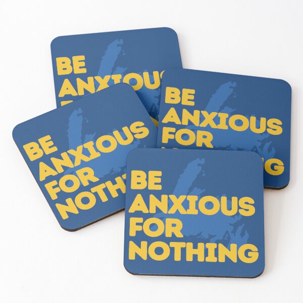Item preview, Be Anxious For Nothing  | Home Decor Merch Fandom Small Support | HECKINFAROUT  designed and sold by Two Otters Co.