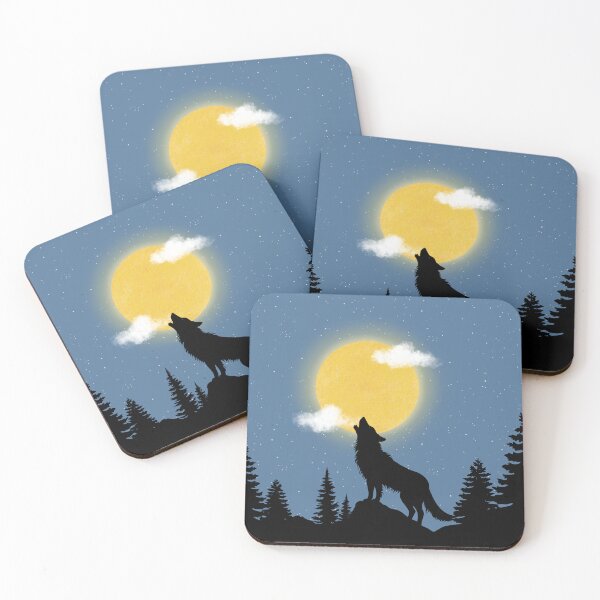 Item preview, Lone Wolf Howling at the Moon designed and sold by ShirtSensations.