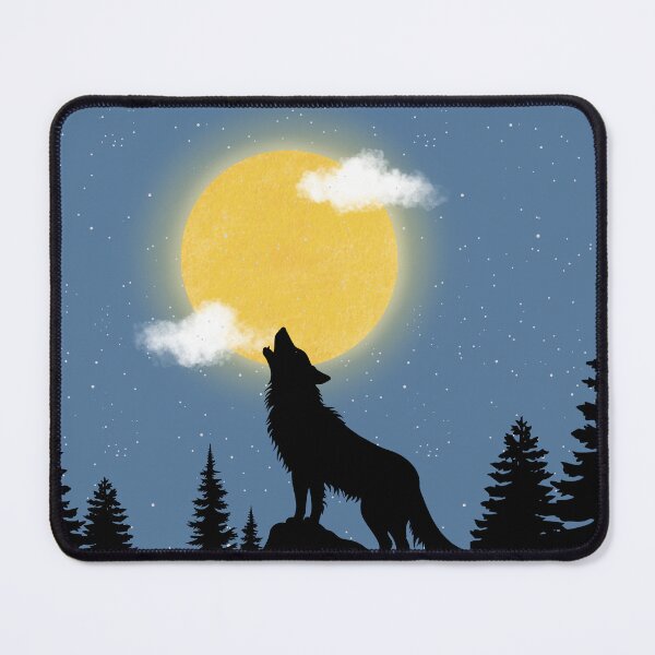 Item preview, Lone Wolf Howling at the Moon designed and sold by ShirtSensations.