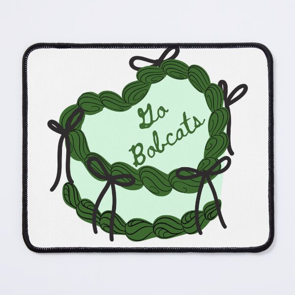 Item preview, Go Bobcats Cute Cake designed and sold by OhioCollegeLife.