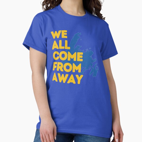 Vista previa del artículo con la obra «Come From Away | Decoración del hogar Merchandising Fandom Pequeño apoyo | HECKINFAROUT», diseñado y vendido por Two Otters Co.