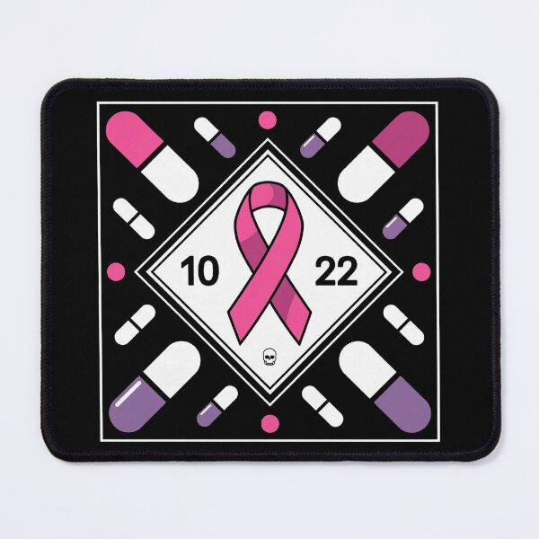 Item preview, Awareness Ribbon With Oct 22 Date - Fluoroquinolone Toxicity & Pills Graphic Tee designed and sold by BLZART.
