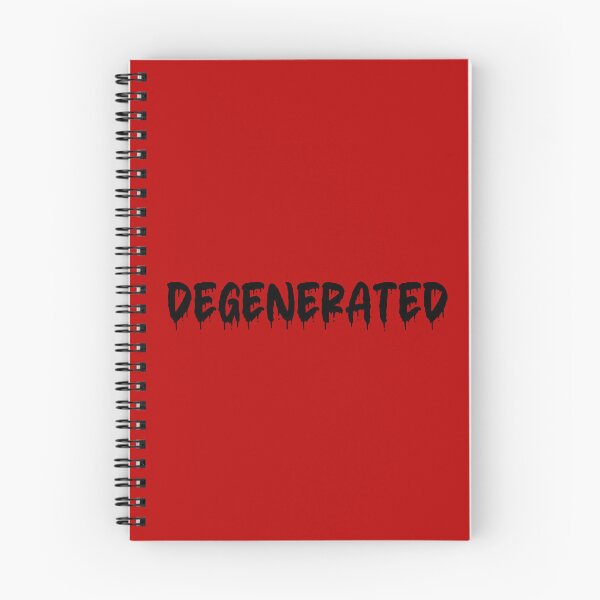 Item preview, BLACK ON RED DEGENERATED BLOOD DRIP designed and sold by RomeArtCo.