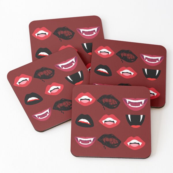 Item preview, Vampire Fangs Graphic | Gothic Horror Teeth Design designed and sold by Sarah  English.