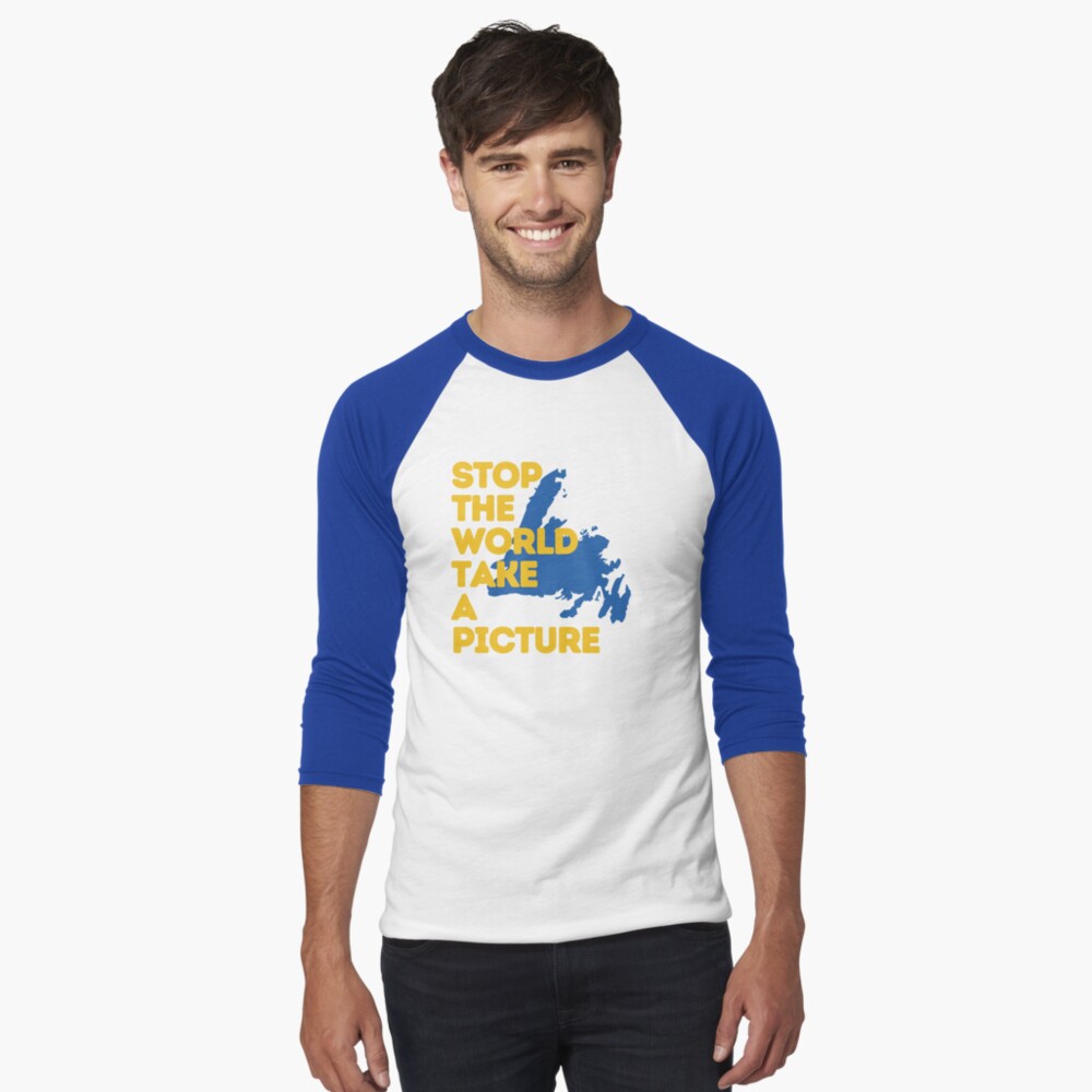 Item preview, Baseball ¾ Sleeve T-Shirt designed and sold by heckinfarout.