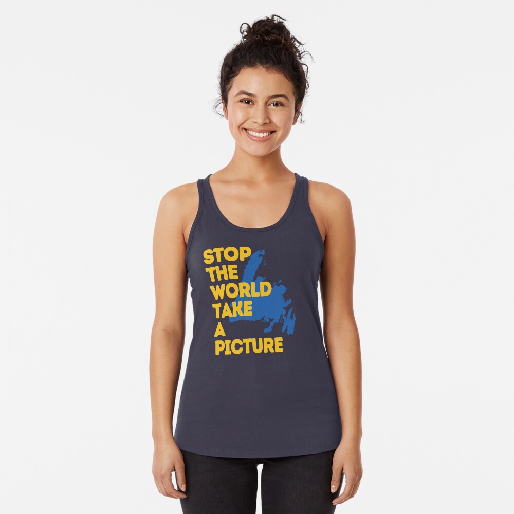 Item preview, Racerback Tank Top designed and sold by heckinfarout.