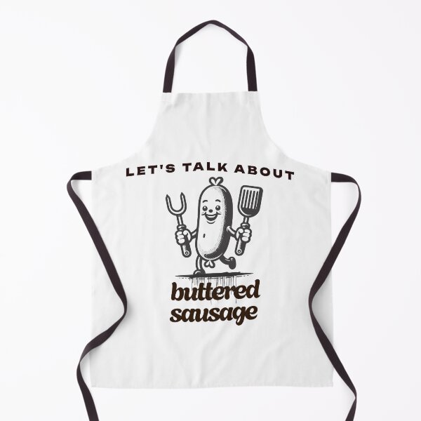 Item preview, let's talk about buttered sausage designed and sold by BleesTees.