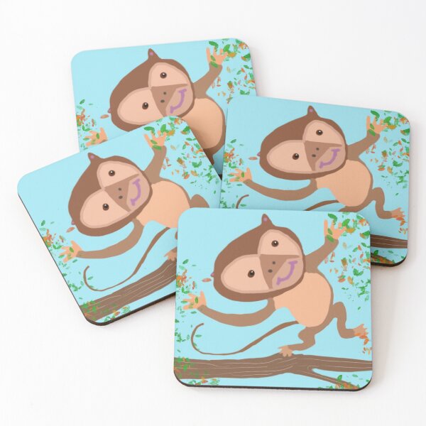 Item preview, Monkey Playing designed and sold by pinkyjainpan.