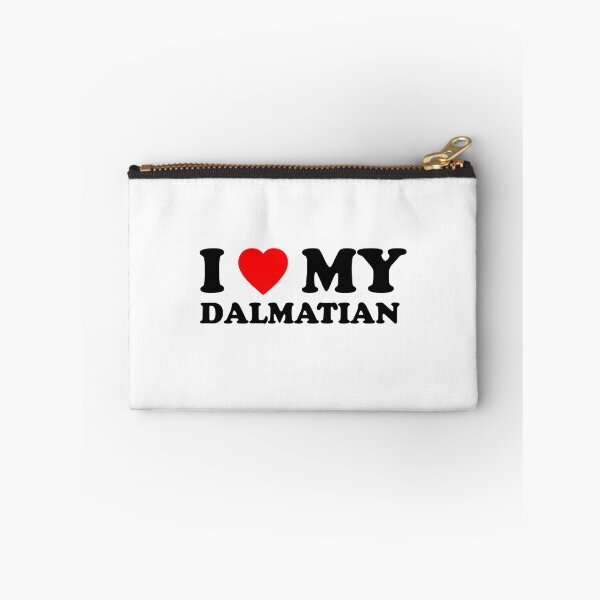 Item preview, I Love My Dalmatian Heart Dog Gift designed and sold by Guarddogdrive.