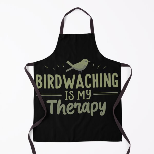 Item preview, BIRDWATCHING IS MY THERAPHY -GREEN designed and sold by FitEnvy.