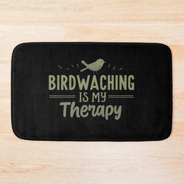 Item preview, BIRDWATCHING IS MY THERAPHY -GREEN designed and sold by FitEnvy.