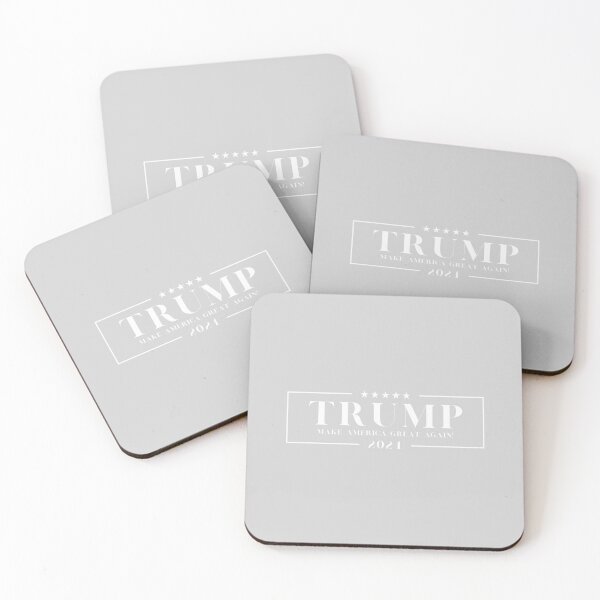 Item preview, WHITE ON GREY_VERSION 1/3: TRUMP | 2024 | MAKE AMERICA GREAT AGAIN designed and sold by centimentallife.