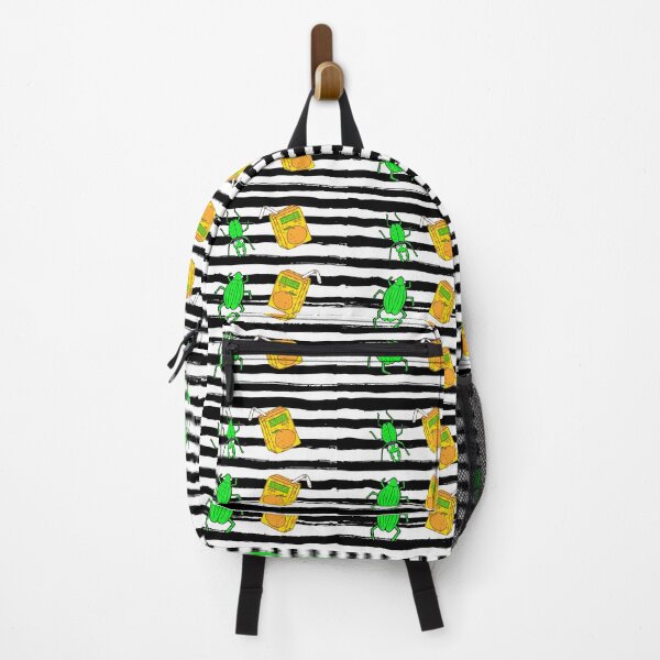 Beetlejuice striped backpack best sale