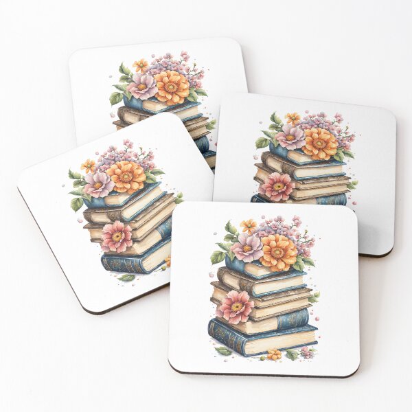 Item preview, Prismatic Floral Books in Watercolor designed and sold by Mechanical-Artt.
