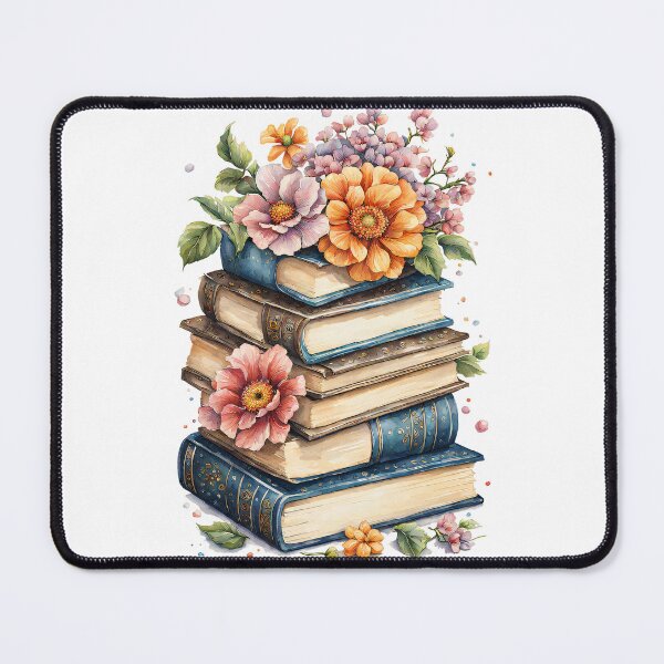Item preview, Prismatic Floral Books in Watercolor designed and sold by Mechanical-Artt.