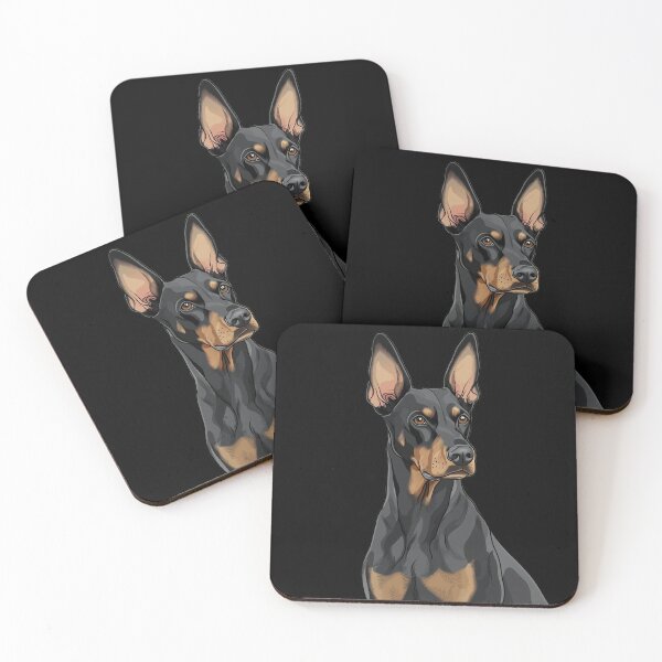 Item preview, Doberman portrait designed and sold by valerko26.