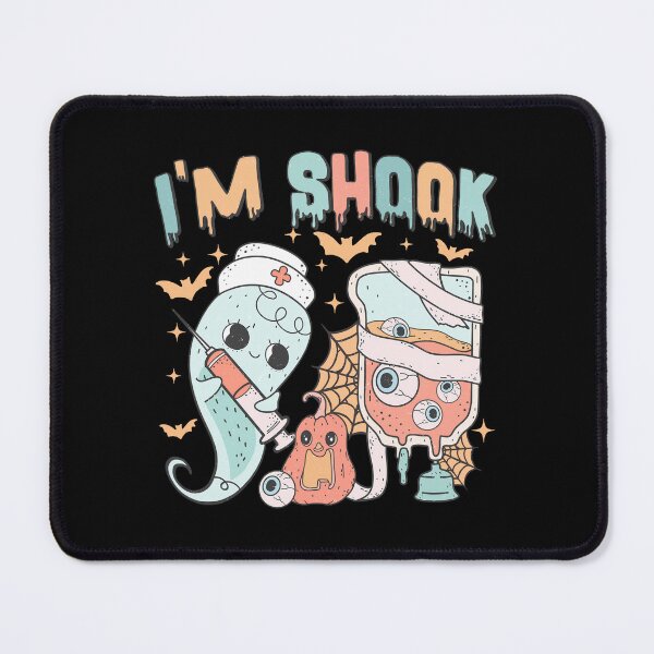 Item preview, I'm Shook Ghost & Eyeballs designed and sold by Miniouka.