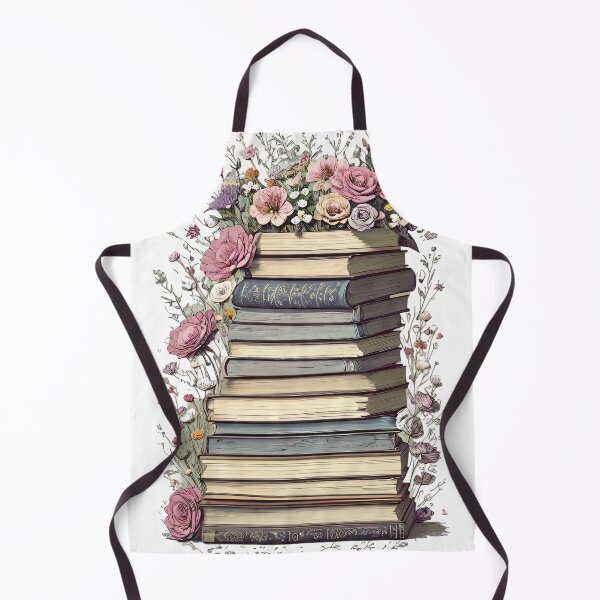Item preview, Sfumato-Style Floral Book Pile designed and sold by Mechanical-Artt.